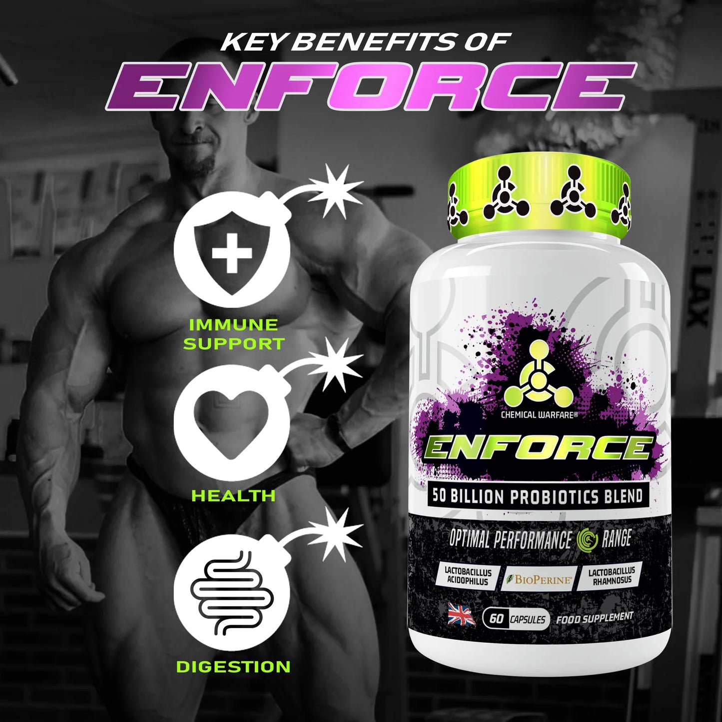 Chemical Warfare Enforce Probiotic