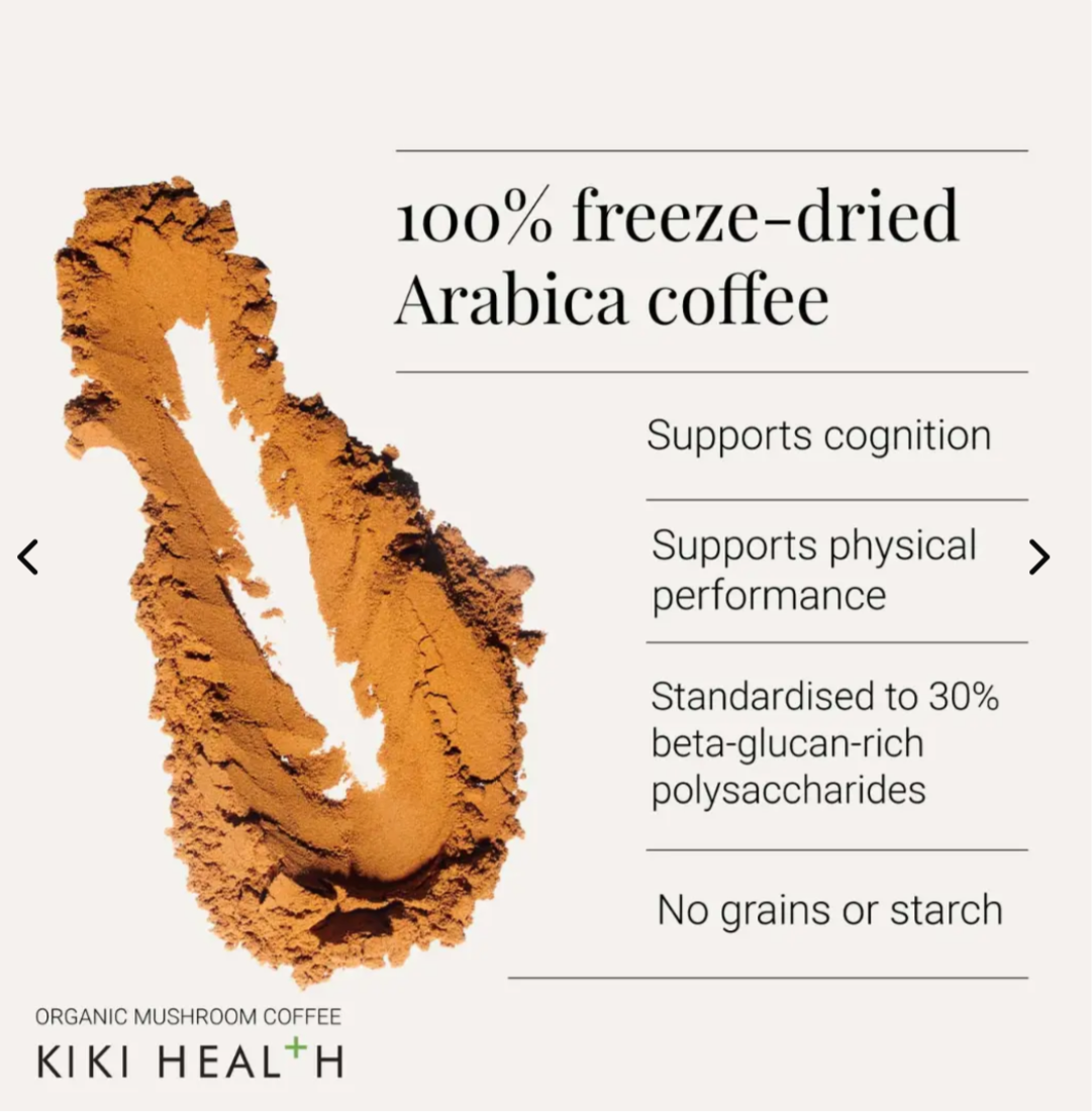 Kiki Health Mushroom Coffee, Organic - 75g