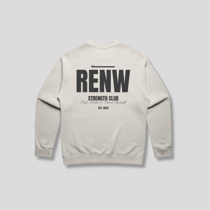 RENW Faded Bone Crew