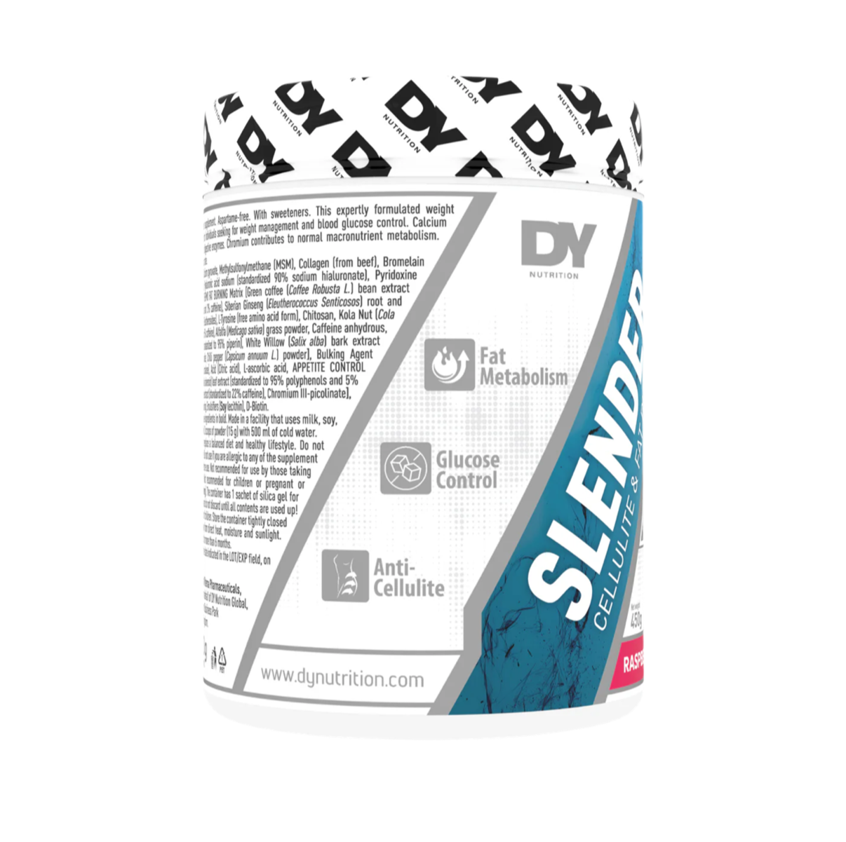 DY Nutrition Slender - Cellulite & Fat Burner, 450g, 30 Servings