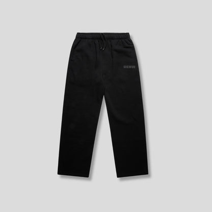 RENW Wide Leg Black Jogger