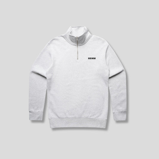 RENW Heather Grey 3/4 Zip