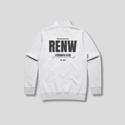 RENW Heather Grey 3/4 Zip