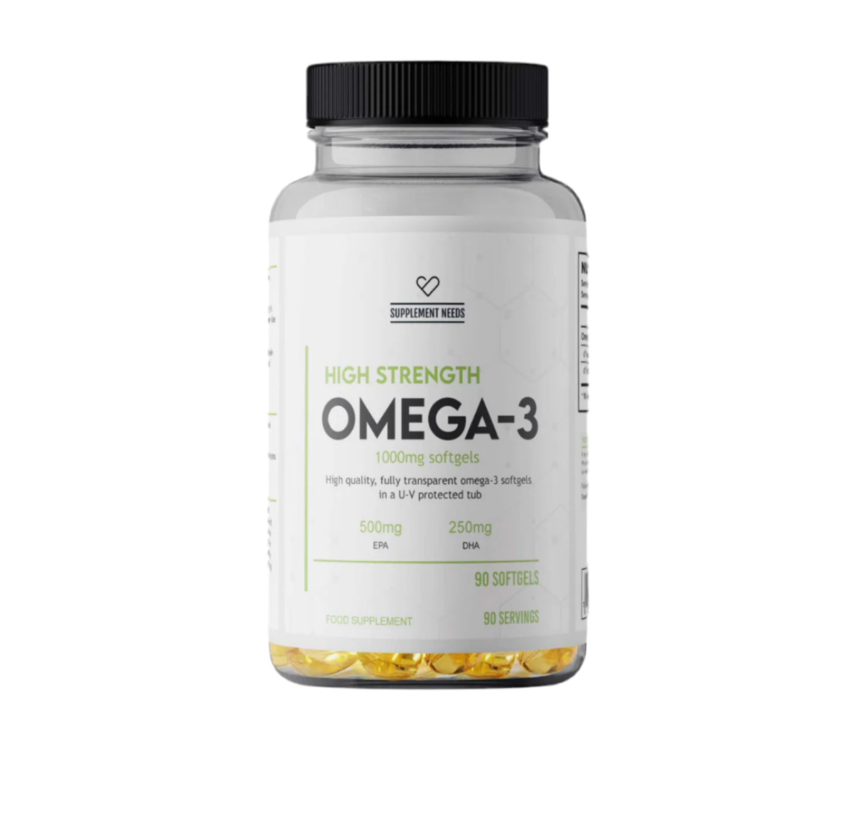 SUPPLEMENT NEEDS OMEGA 3 HIGH STRENGTH - 90 SOFTGELS