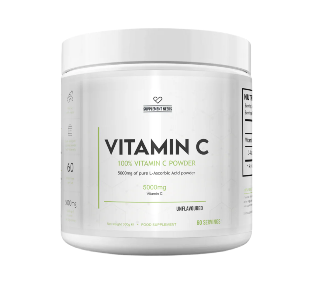 SUPPLEMENT NEEDS VITAMIN C POWDER - 300G