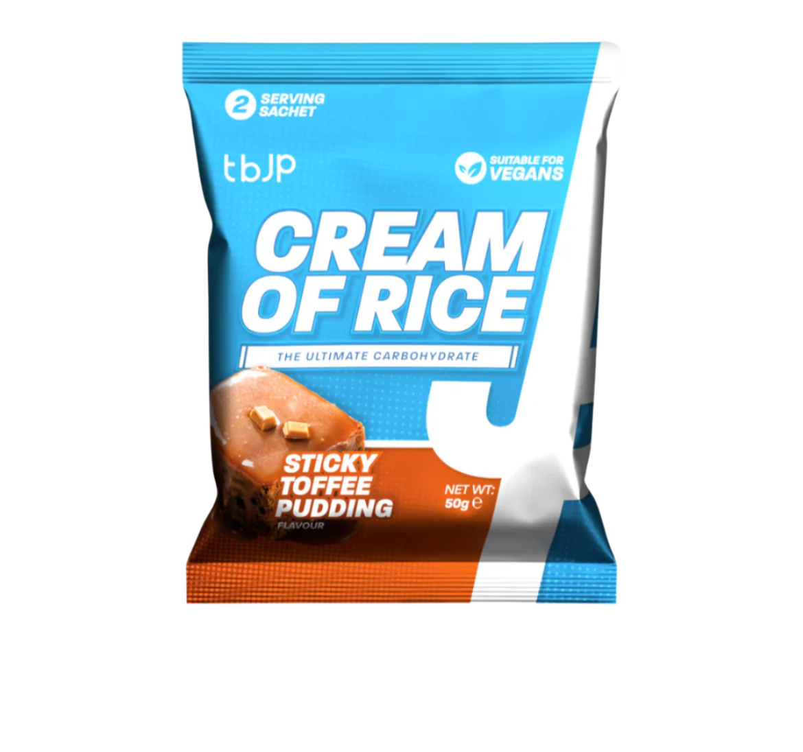 TBJP CREAM OF RICE TRAVEL SACHET, 50G SERVINGS