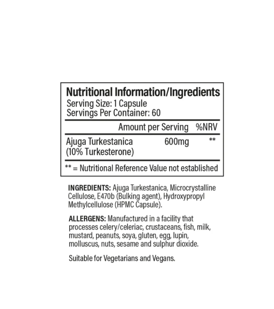 TBJP TURKESTERONE - 60 SERVINGS