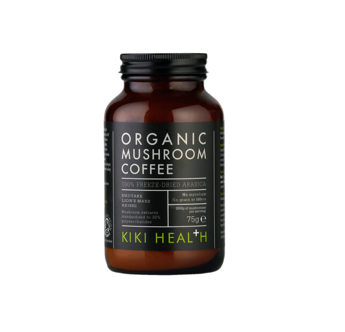 Kiki Health Mushroom Coffee, Organic - 75g