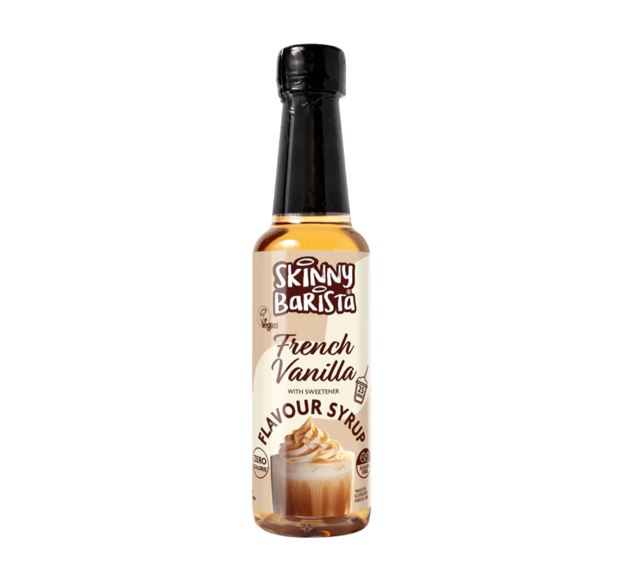 Skinny Syrup – 250ml (Zero Calorie Flavoured Syrup)