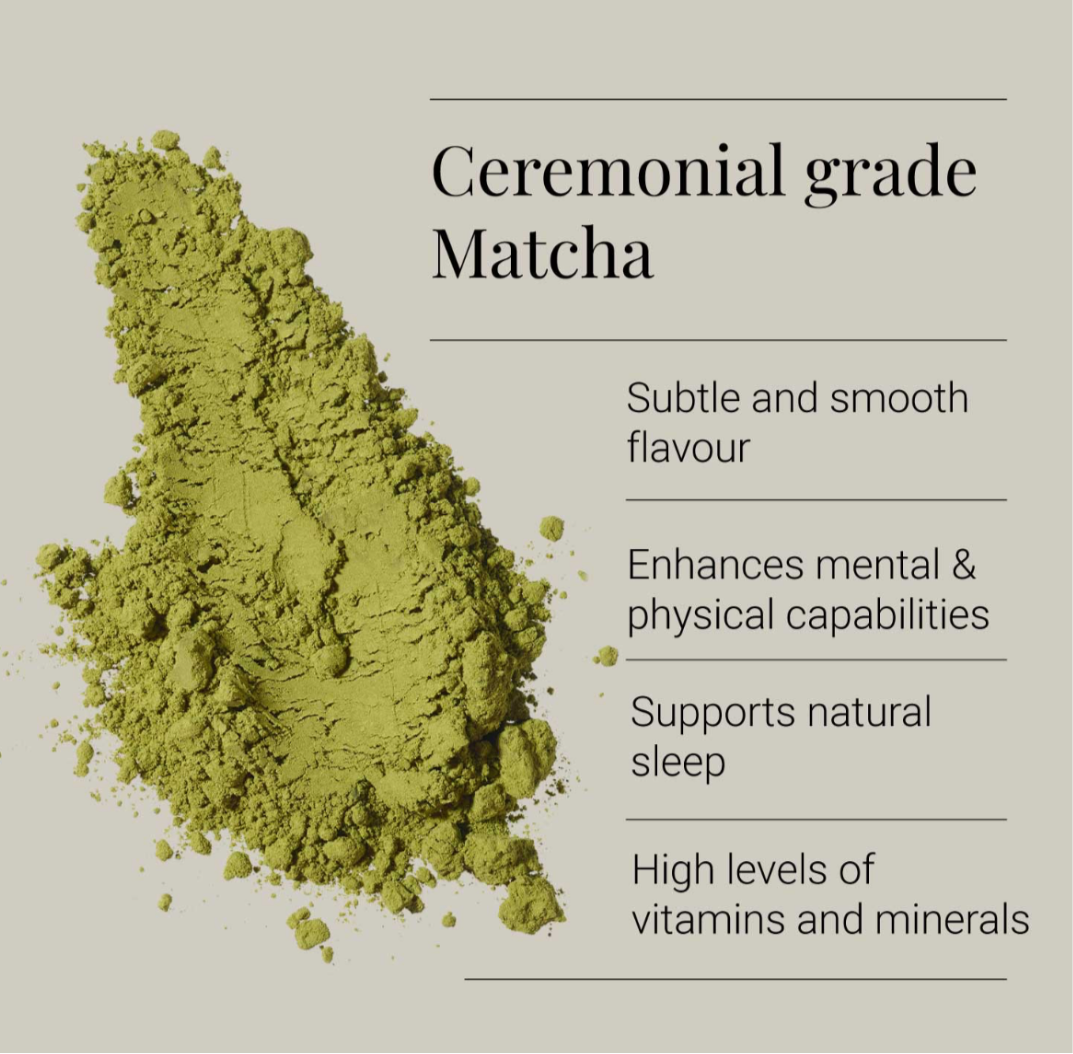 Kiki Health Matcha Powder, Organic, Ceremonial Grade - 30g