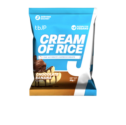 TBJP CREAM OF RICE TRAVEL SACHET, 50G SERVINGS