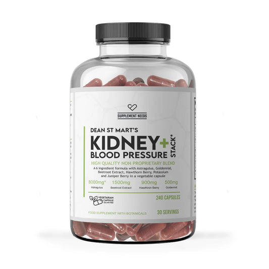 Supplement Needs Kidney and Blood Pressure Stack